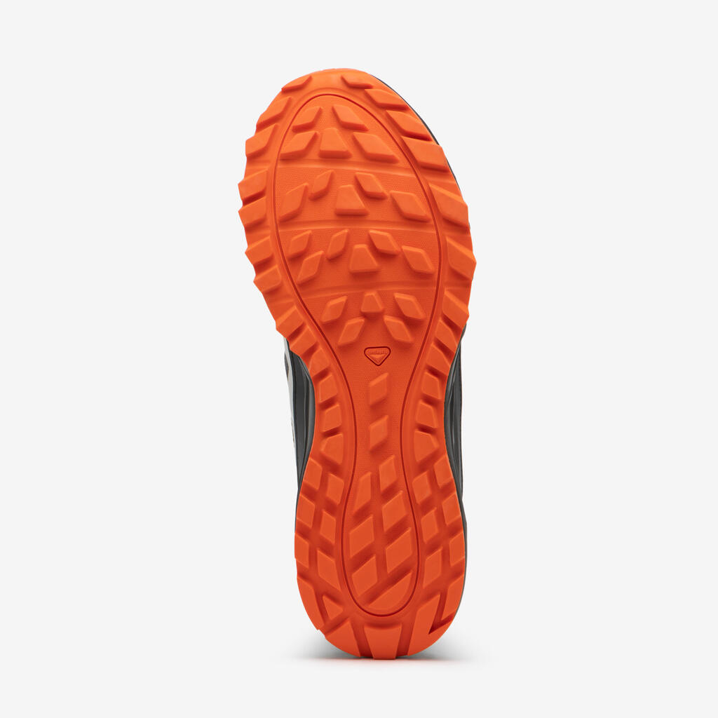 Men's Trail Running Shoes - Salomon Supera Trail 3 - Grey/Orange